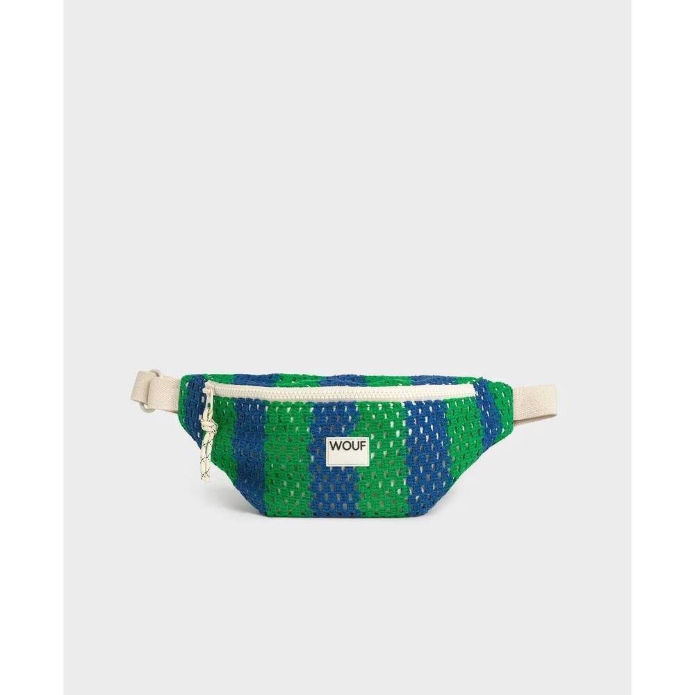 NEW WOUF women's mistral waist bag in green